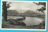 AK Villach mit Villacher Alpe und Bleiberg. (1950)