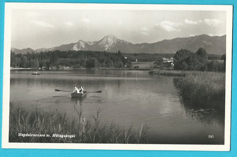 AK Magdalenensee mit Mittagskogel.
