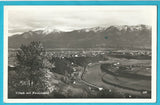 AK Villach mit Karawanken.