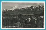 AK Warmbad Villach mit Karawanken. (1937)