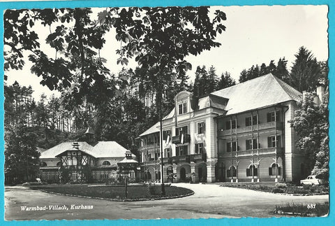 AK Warmbad Villach, Kurhaus.