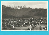 AK Villach mit dem Mangart. (1929-30)