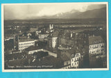 AK Villach. Blick v. Stadtpfarrturm gegen Mittagskogel.