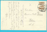 AK Villach gegen Süd m. d. Mangart. (1927)