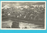 AK Villach mit den Karawanken. (1927)