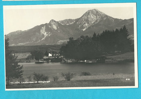 AK Villach, Leonhardsee mit Mittagskogel.