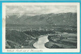 AK Villach. Totale mit d. Karawanken.