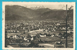 AK Villach, Totale mit Mangart.