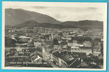 AK Villach, Blick vom Stadtturm gegen Lind.