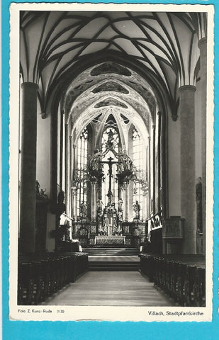AK Villach. Stadtpfarrkirche.