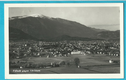 AK Villach gegen Görlitzen. (1936)
