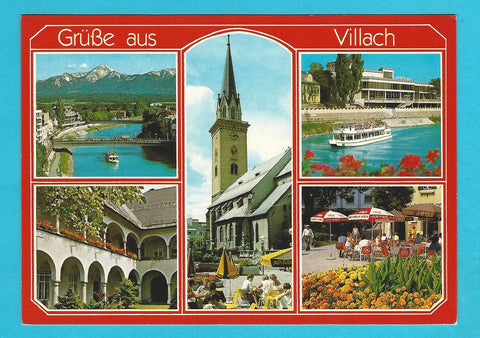AK Grüße aus Villach.