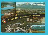 AK Villach. Warmbad und Umgebung.