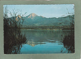 AK Abendstimmung am Faakersee mit Mittagskogel.