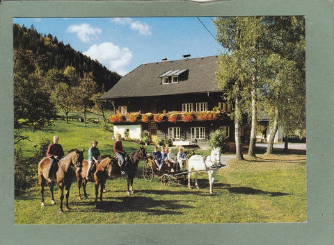 AK Feld am See, Raderweg 4. Landhaus Brunner. Familie Brunner.