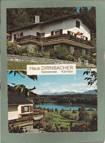 AK Velden am W. Haus Dirnbacher. E. u. A. Dirnbacher. Saisserach 8.