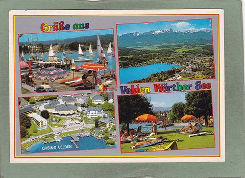 AK Grüße aus Velden am Wörther See.