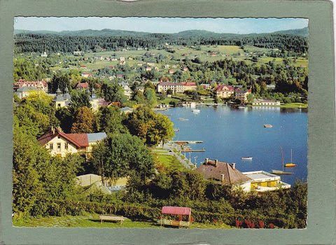 AK Kur- und Badeort Velden am Wörthersee mit Veldener Alm.