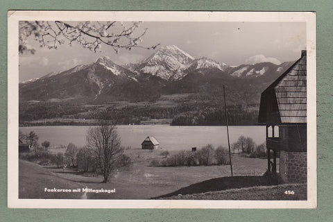 AK Faakersee mit Mittagskogel.