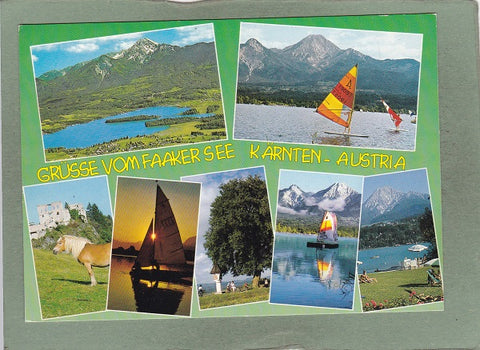 AK Grüße vom Faaker See.