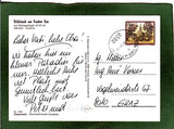 AK Bildstock am Faaker See mit Mittagskogel.