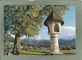 AK Bildstock am Faaker See mit Mittagskogel.