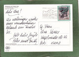 AK Bildstock am Faaker See mit Mittagskogel.