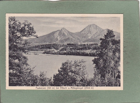 AK Faakersee bei Villach u. Mittagskogel. (1913)
