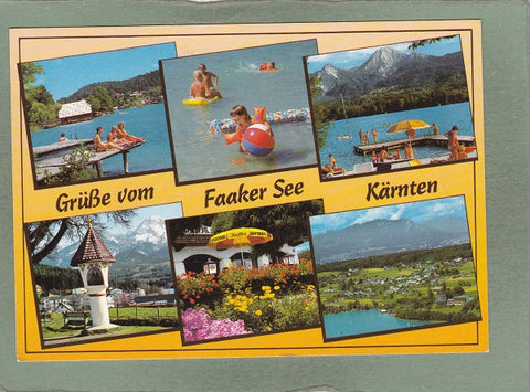 AK Grüße vom Faaker See.