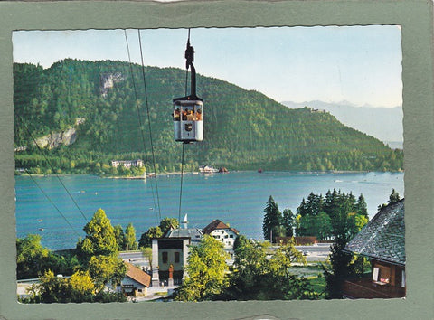 AK Ossiachersee mit Talstation Kanzelbahn.
