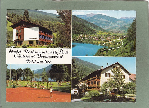AK Feld am See. Hotel Restaurant Alte Post Gästehaus Brennseehof.