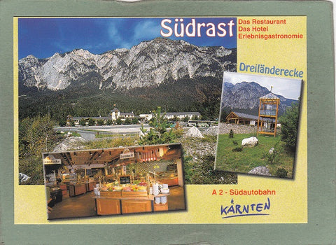 AK Südrast – Dreiländerecke Hotel- und Restaurationsbetriebe Gmbh, Arnoldstein.