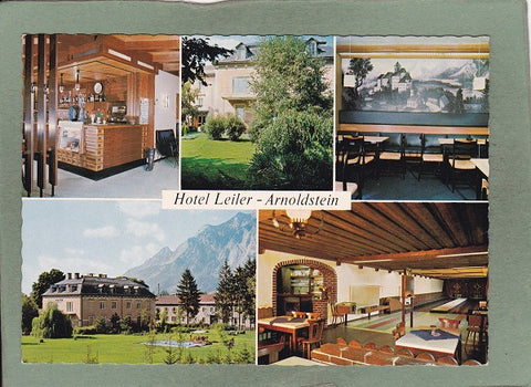 AK Arnoldstein. Hotel Leiler. Dreiländerecke.