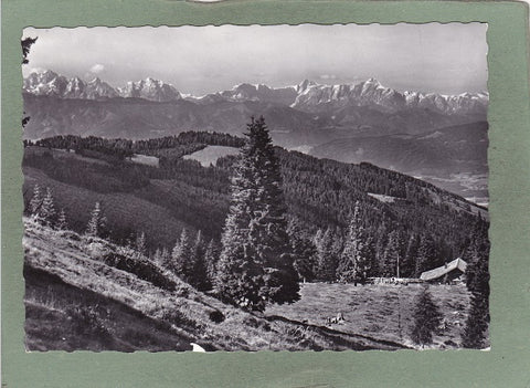 AK Blick von der Gerlitzen auf Julische Alpen.