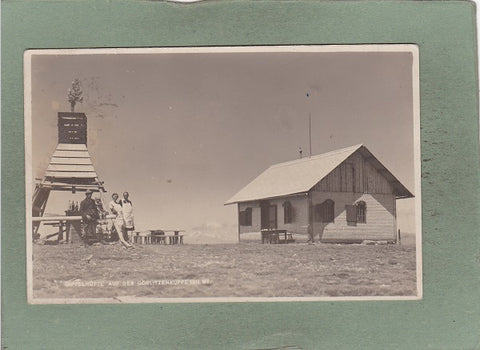 AK Gipfelhütte auf der Görlitzenkuppe.