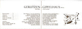 Doppel-Werbe-AK Gerlitzen-Gipfelhaus. Besitzer: Alois Gailer. Sattendorf Ossiacher See.