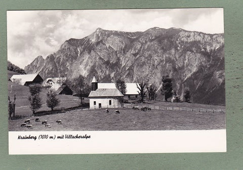 AK Krainberg mit Villacher Alpe.