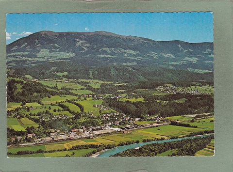 AK Gemeinde Ferndorf mit den Ortschaften St. Paul, Sonnwiesen und Gschriet gegen Mirnock.