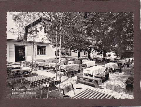 AK Velden am Wörthersee. Alt Wiener - Hof.