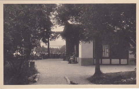 AK Sattendorf am Ossiachersee. "Göc"-Sportclub, Erholungsheim. Terrasse vor dem Speisesaal.