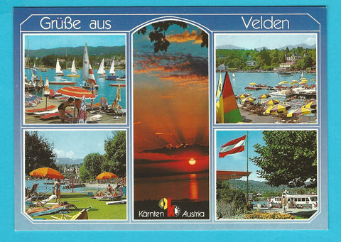 AK Grüße aus Velden am Wörthersee.