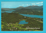 AK Saissersee gegen Wörthersee und Karawanken.