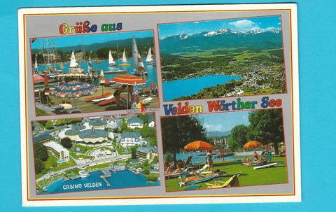 AK Grüße aus Velden am Wörthersee.