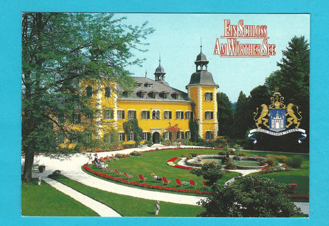 AK Velden am Wörthersee. Ein Schloss am Wörthersee.
