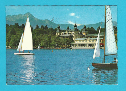 AK Velden am Wörther See.  Schloß.