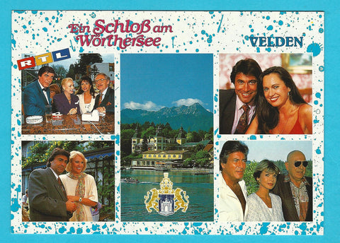 AK Velden am Wörthersee. Ein Schloß am Wörthersee.