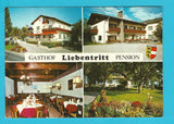 AK Velden am Wörthersee. Gasthof Liebentritt. Selpritsch, Roseggerstr. 68-70.