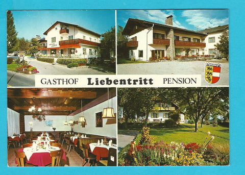 AK Velden am Wörthersee. Gasthof Liebentritt. Selpritsch, Roseggerstr. 68-70.