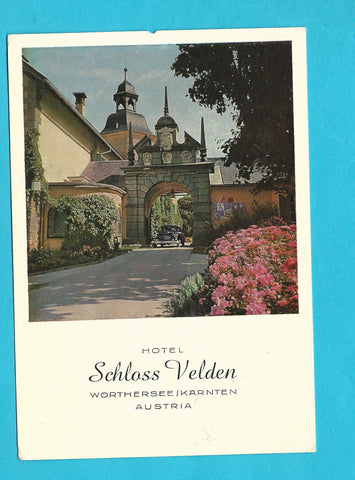 AK Hotel Schloss Velden am Wörthersee.