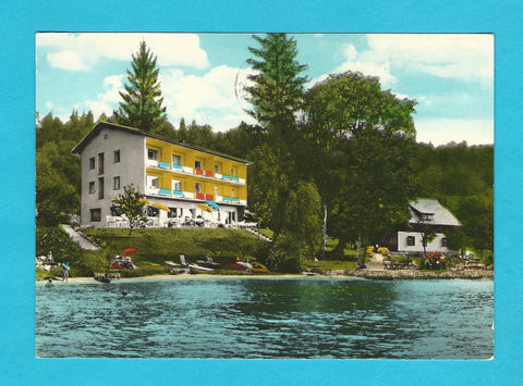 AK Velden/Auen. Strandpension Schabus.